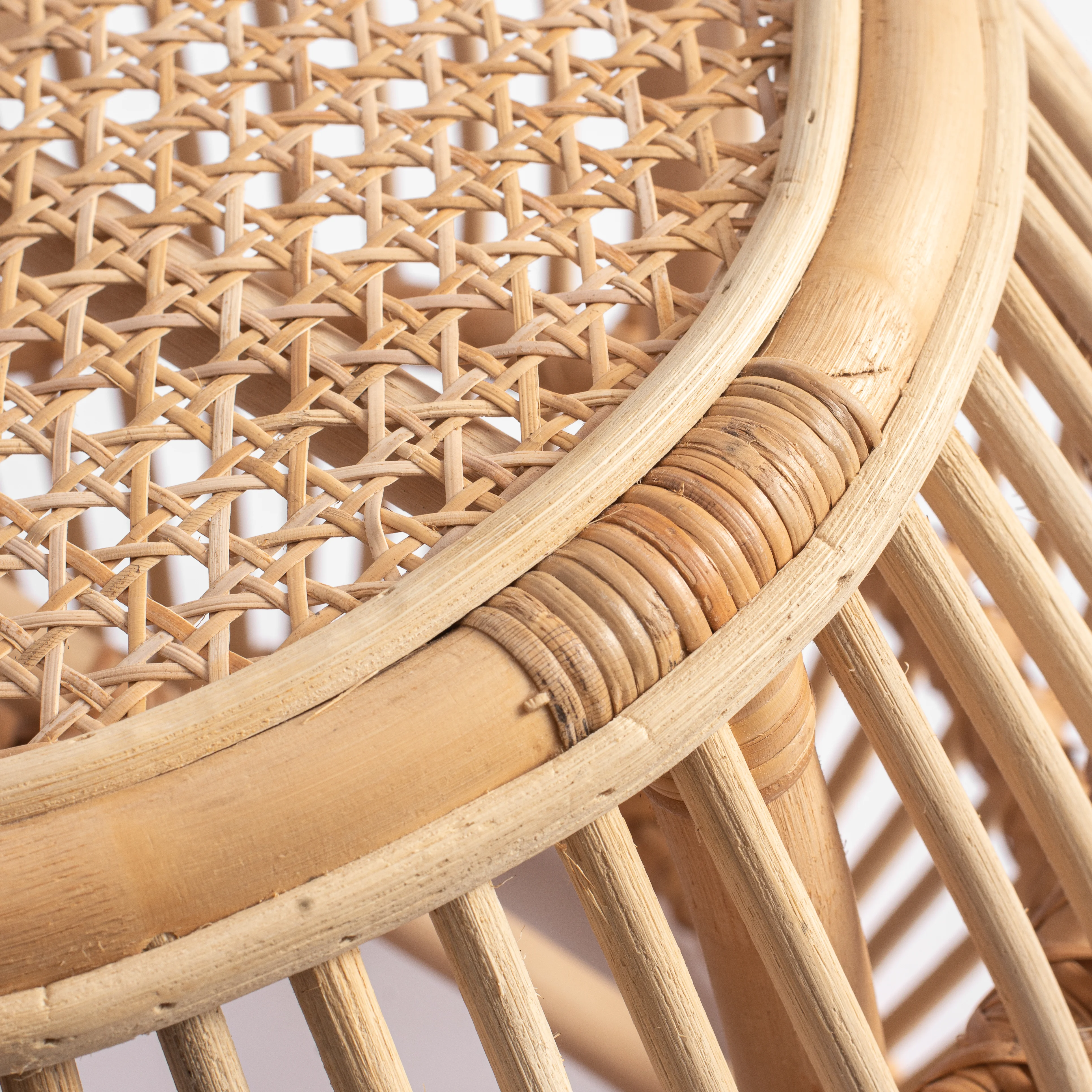 RATTAN SIDE COFFEE TABLE