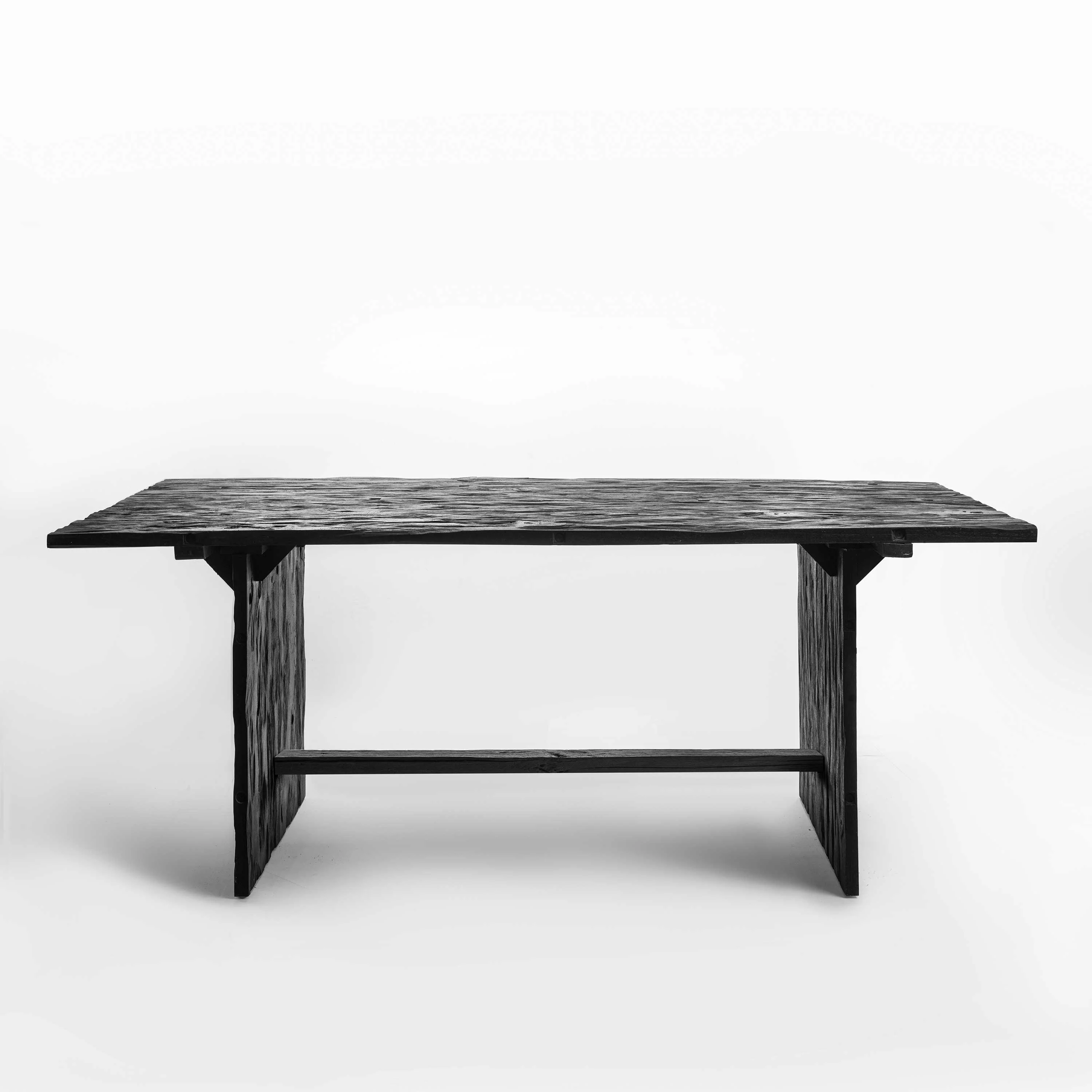 BURNED WOOD TABLE Thumbnail