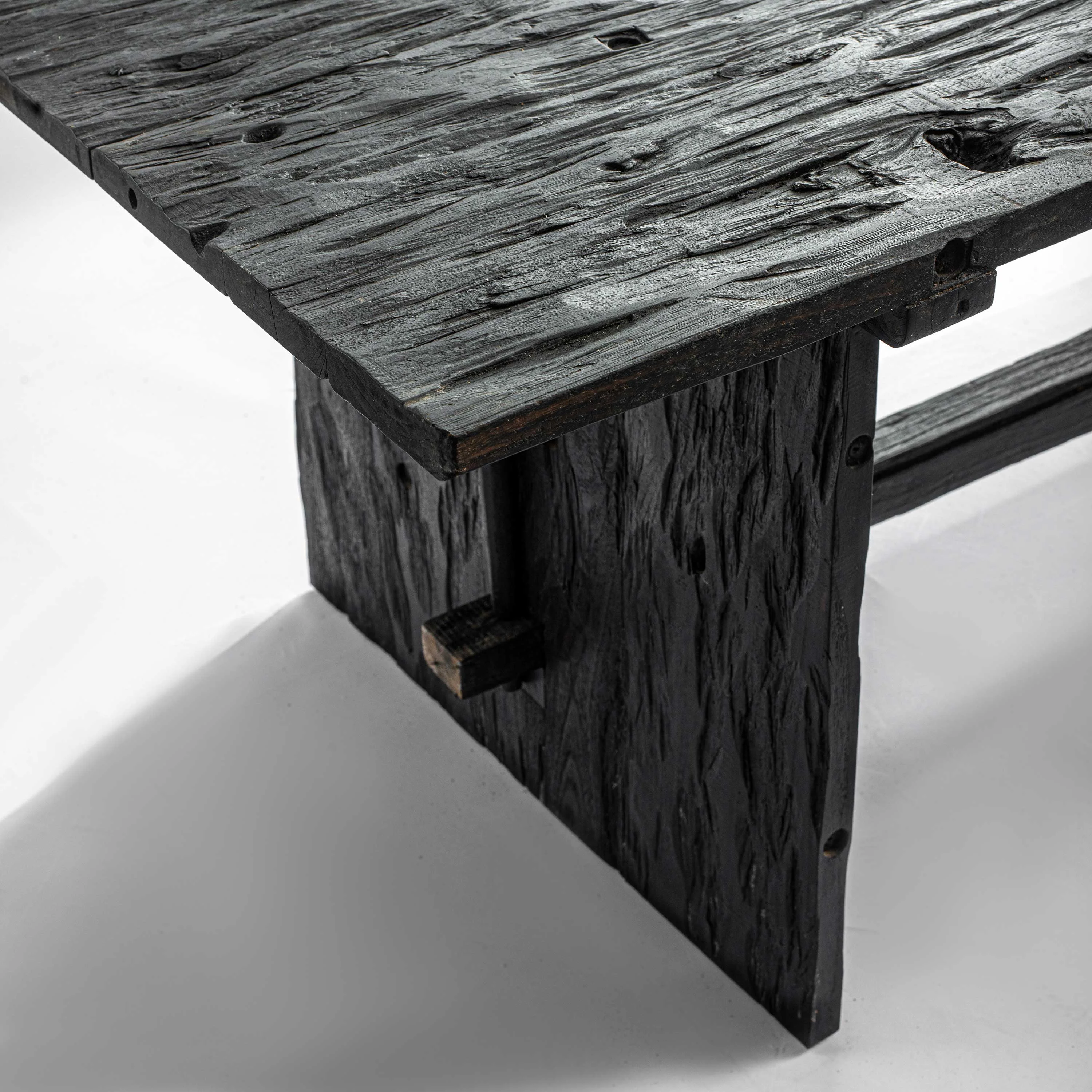 BURNED WOOD TABLE Thumbnail