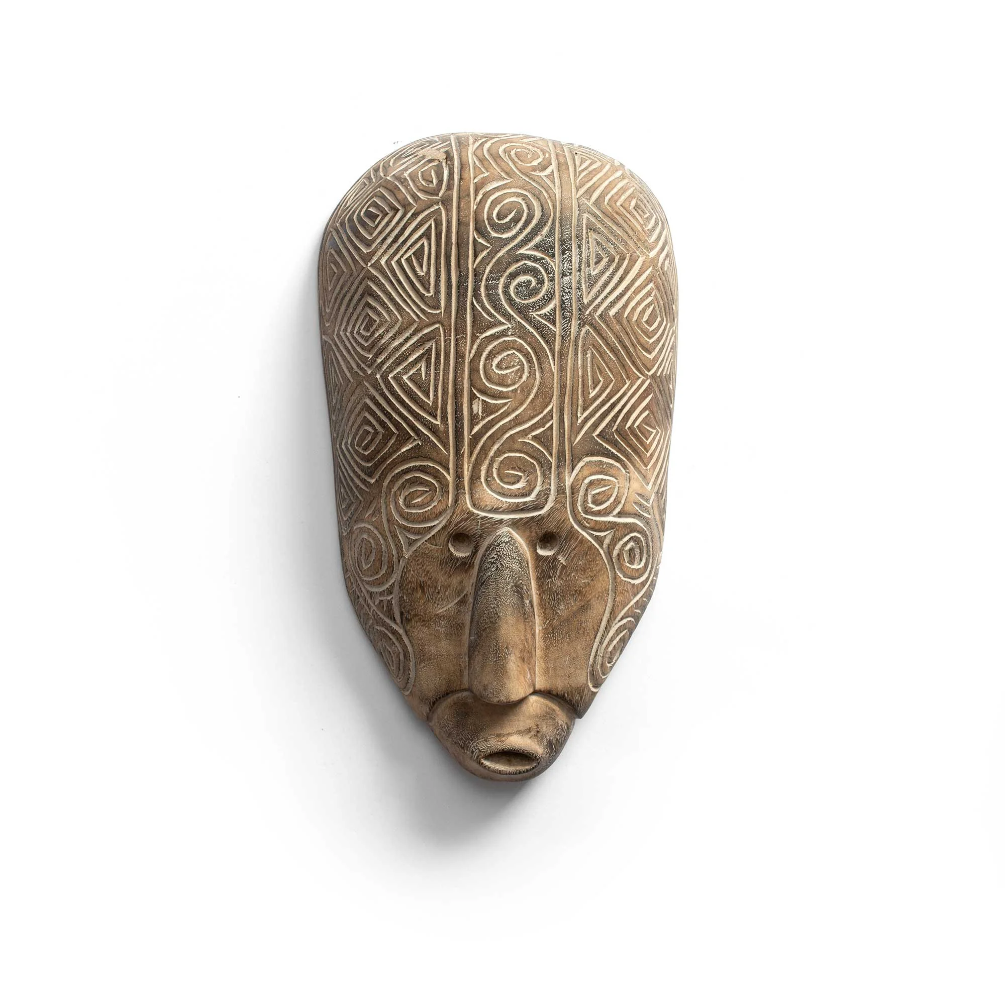 TRIBAL WOODEN MASK Thumbnail