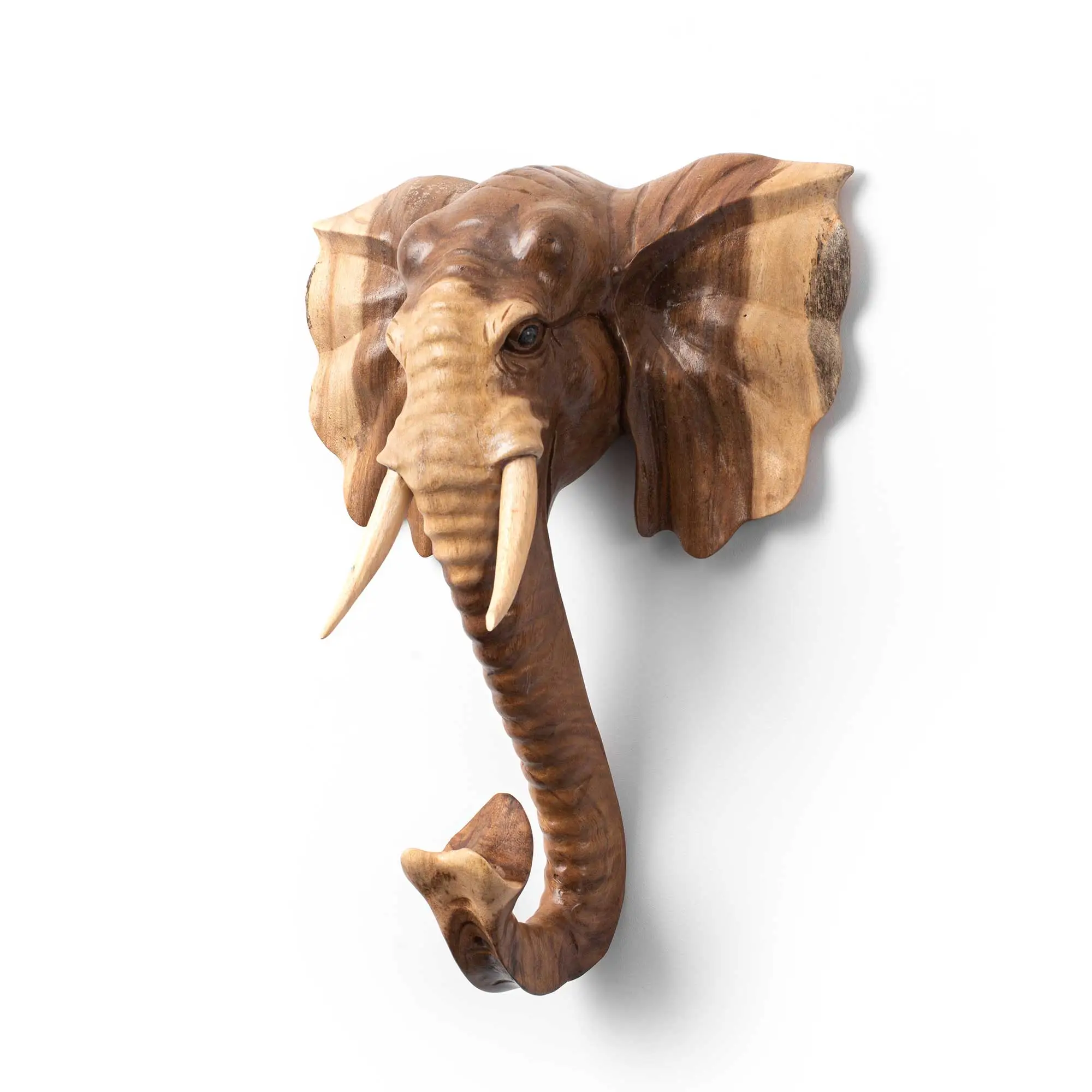 WOODEN ELEPHANT WALL DÉCOR Thumbnail