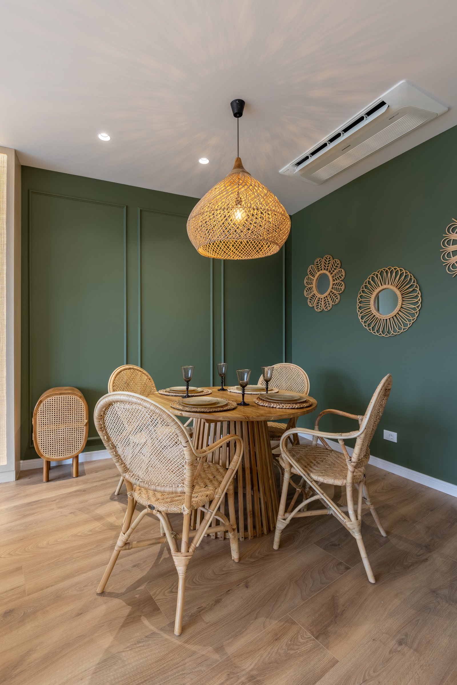 BOHO RATTAN BISTRO CHAIR Thumbnail