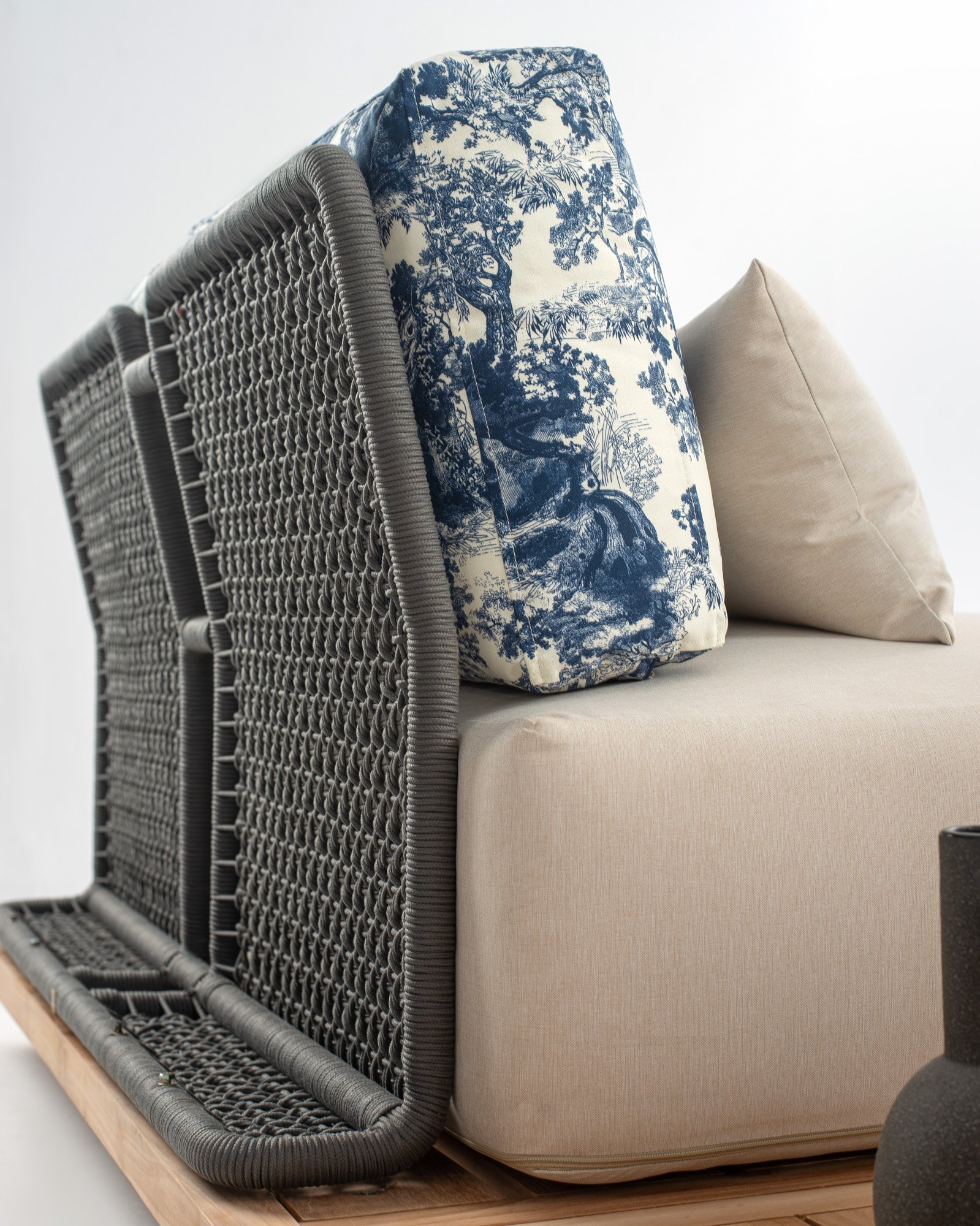 SUAR | OASIS Modular Sofa – Divan Modular Outdoor Luksoz prej Druri Tik