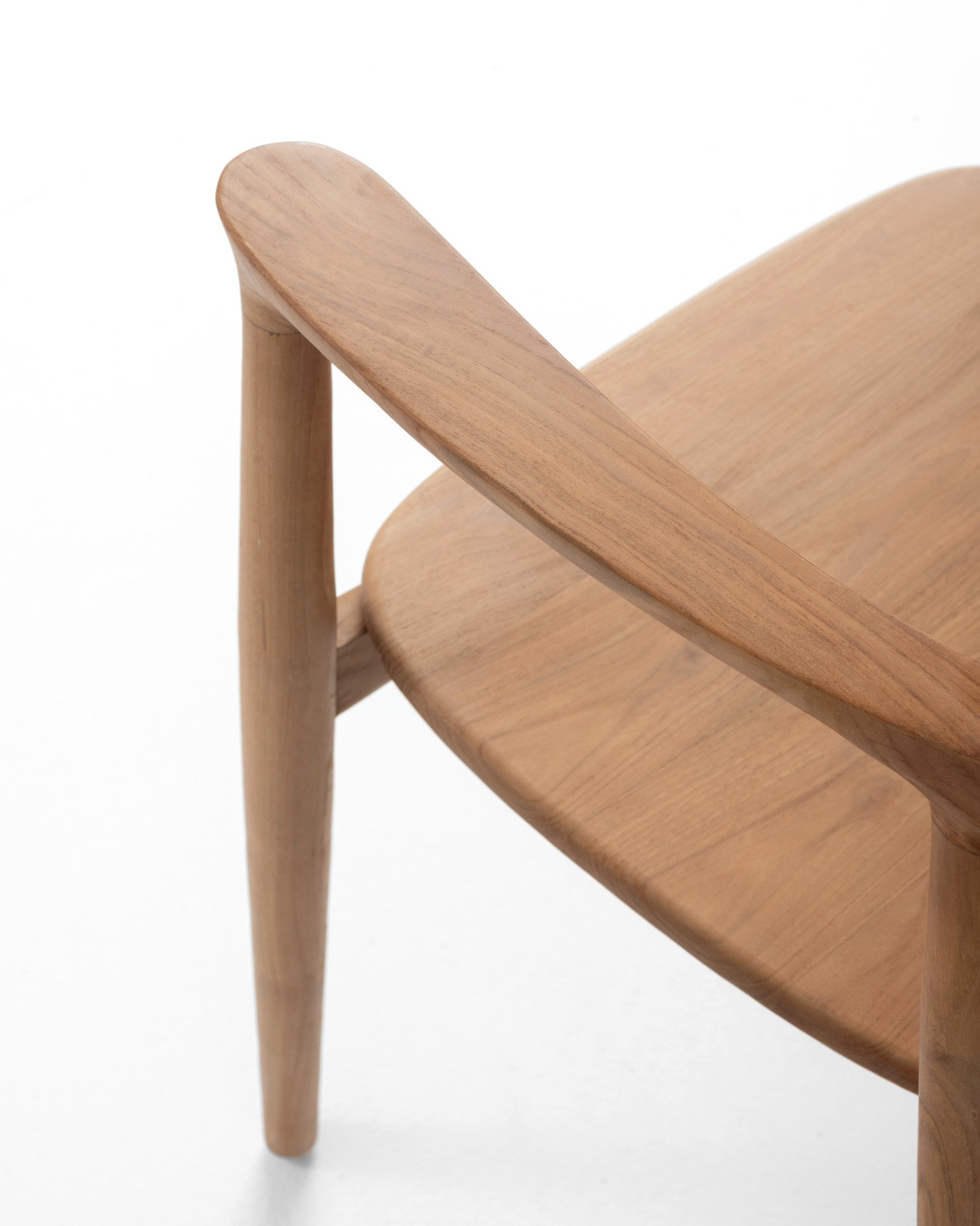 Heroshima Dining Chair - Wooden seat Thumbnail