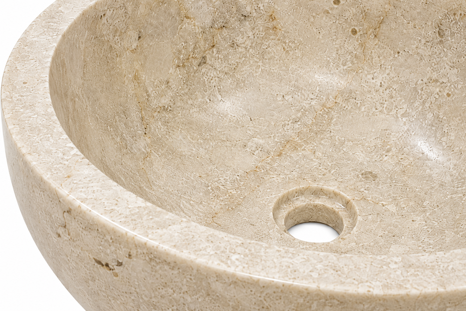 Bowl marble round full polish Thumbnail