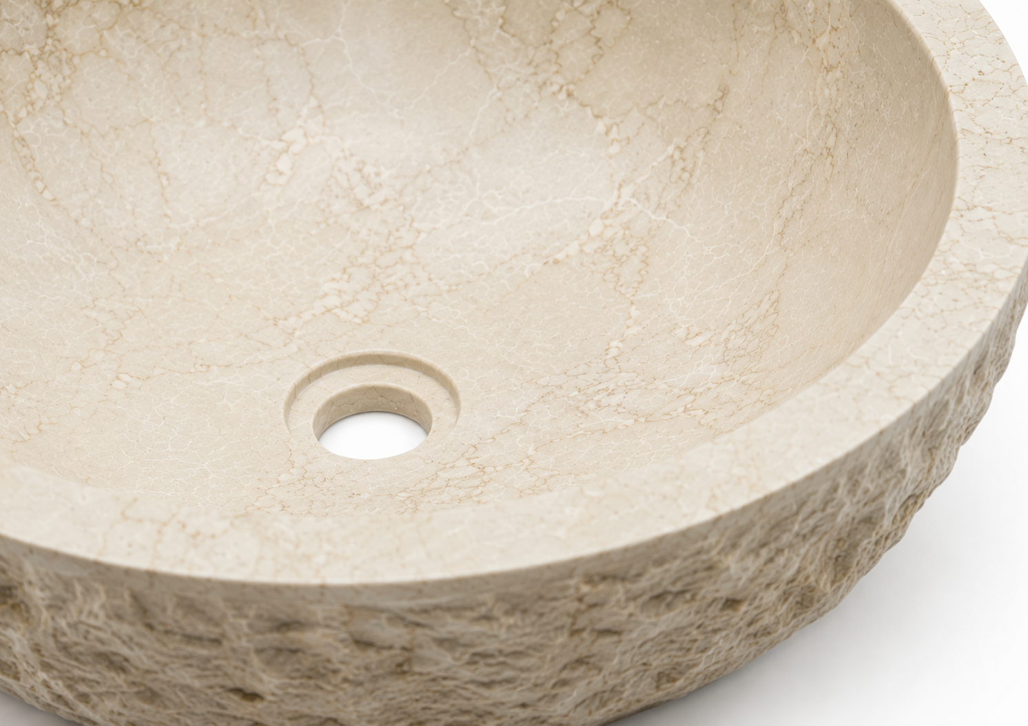 MARBLE SINK ROUND MARMO CR NL Thumbnail