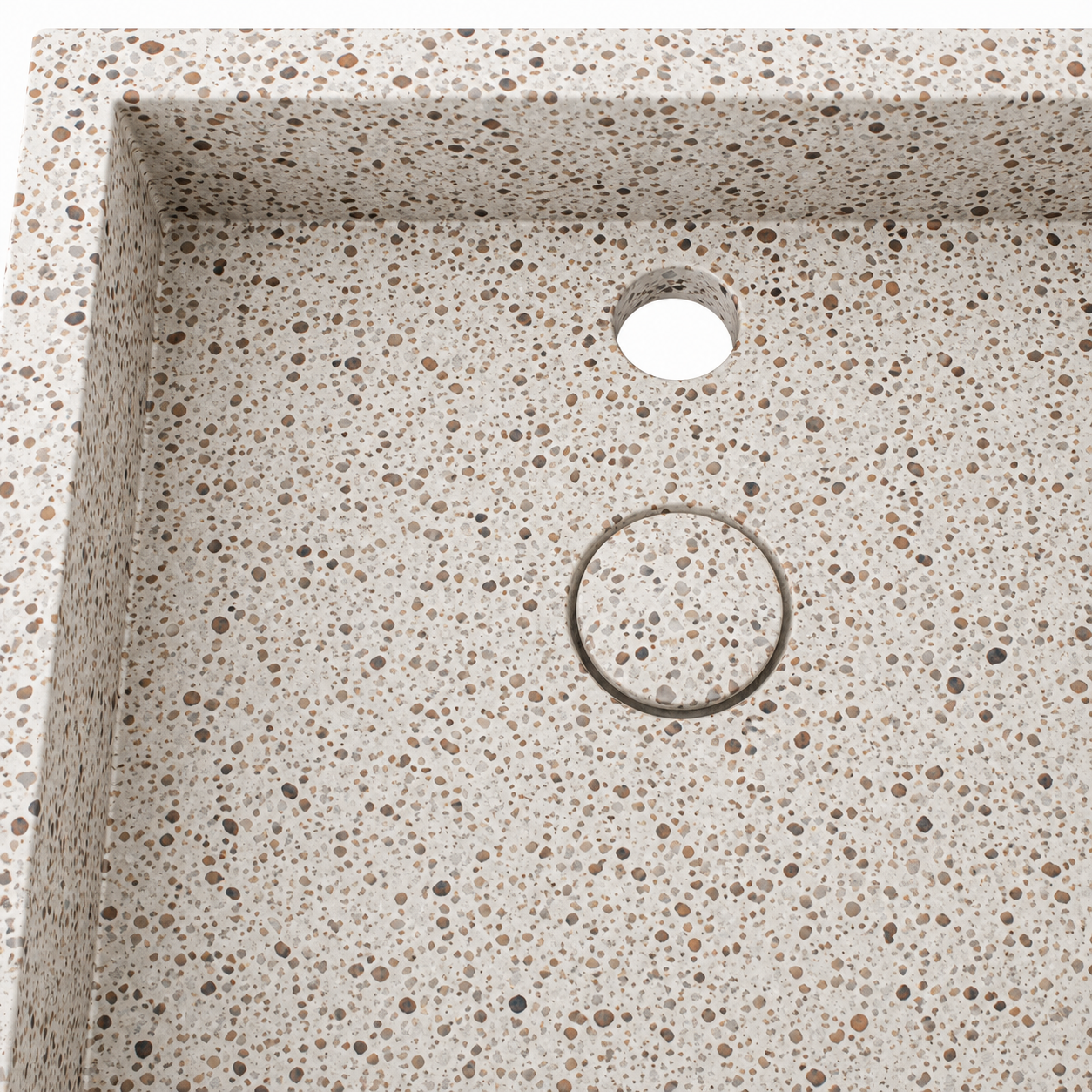 TERRAZO SINK SQUARE WHITE TROTOL Thumbnail