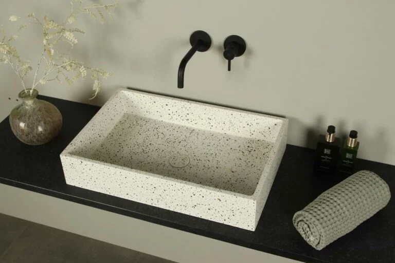 TERRAZO SINK SQUARE WHITE TROTOL Thumbnail