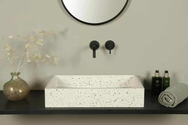 TERRAZO SINK SQUARE WHITE TROTOL Thumbnail
