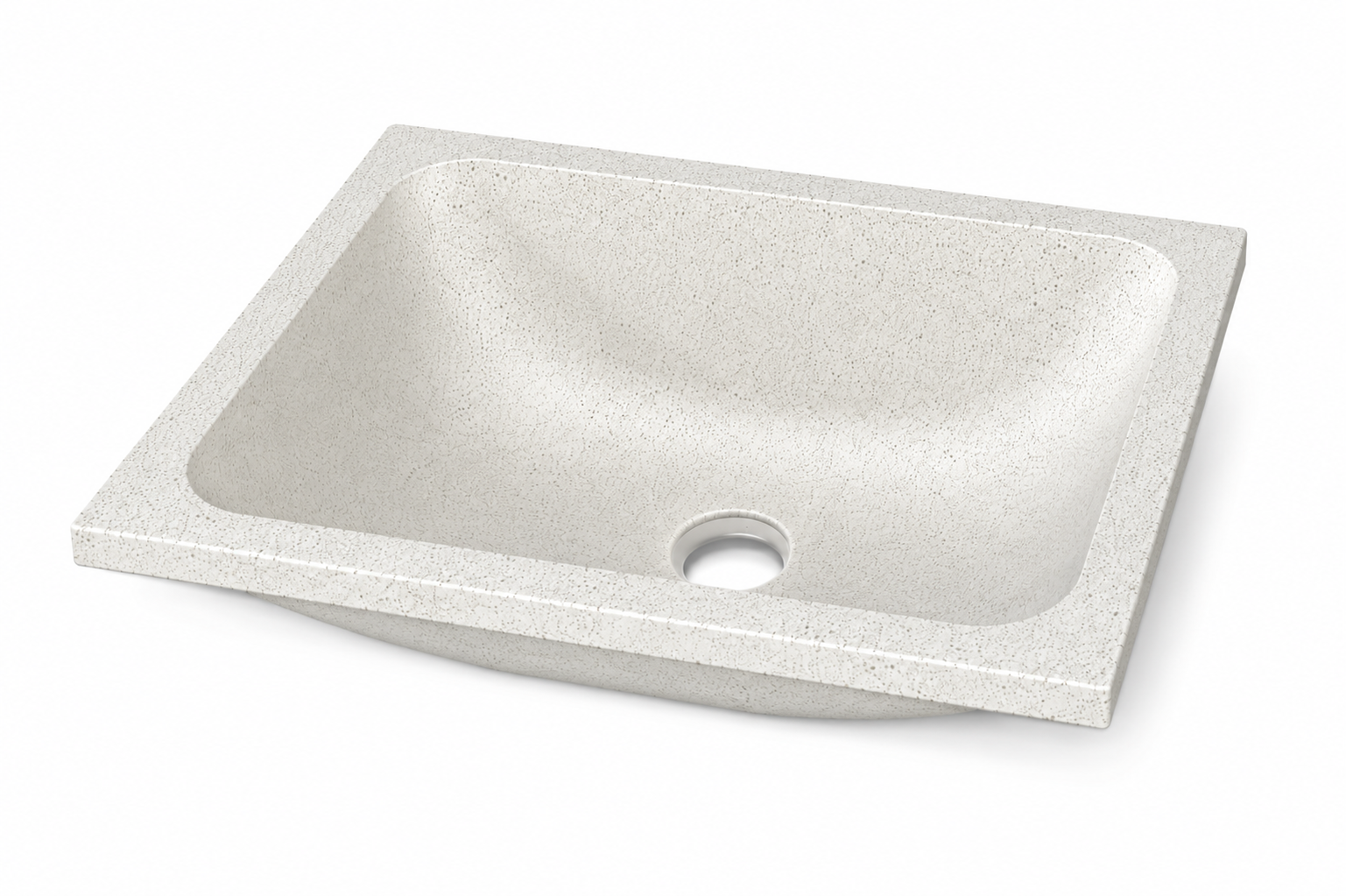 TERRAZO SINK REC WHITE TROTOL Thumbnail