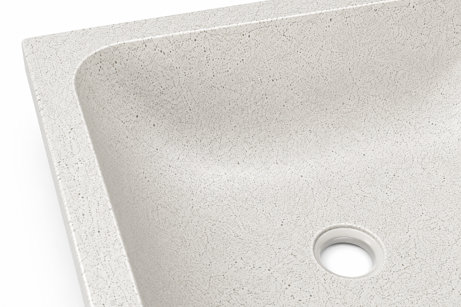 TERRAZO SINK REC WHITE TROTOL Thumbnail