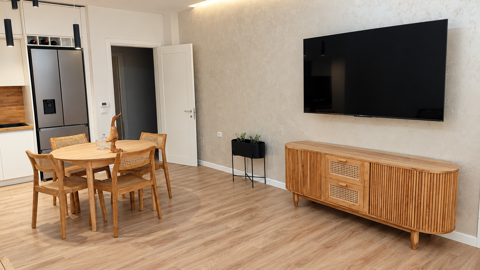 TEAK WOOD CONSOLE Thumbnail