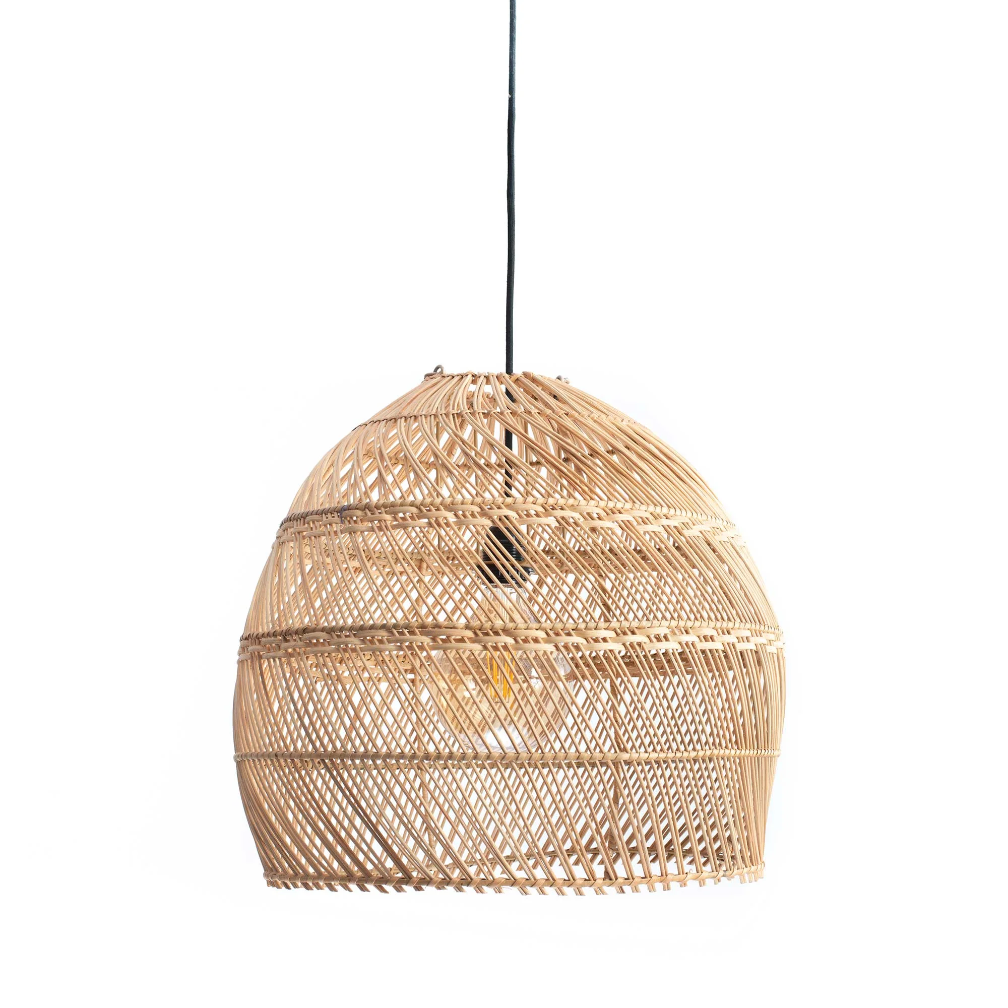 NATURAL RATTAN PENDANT LAMP