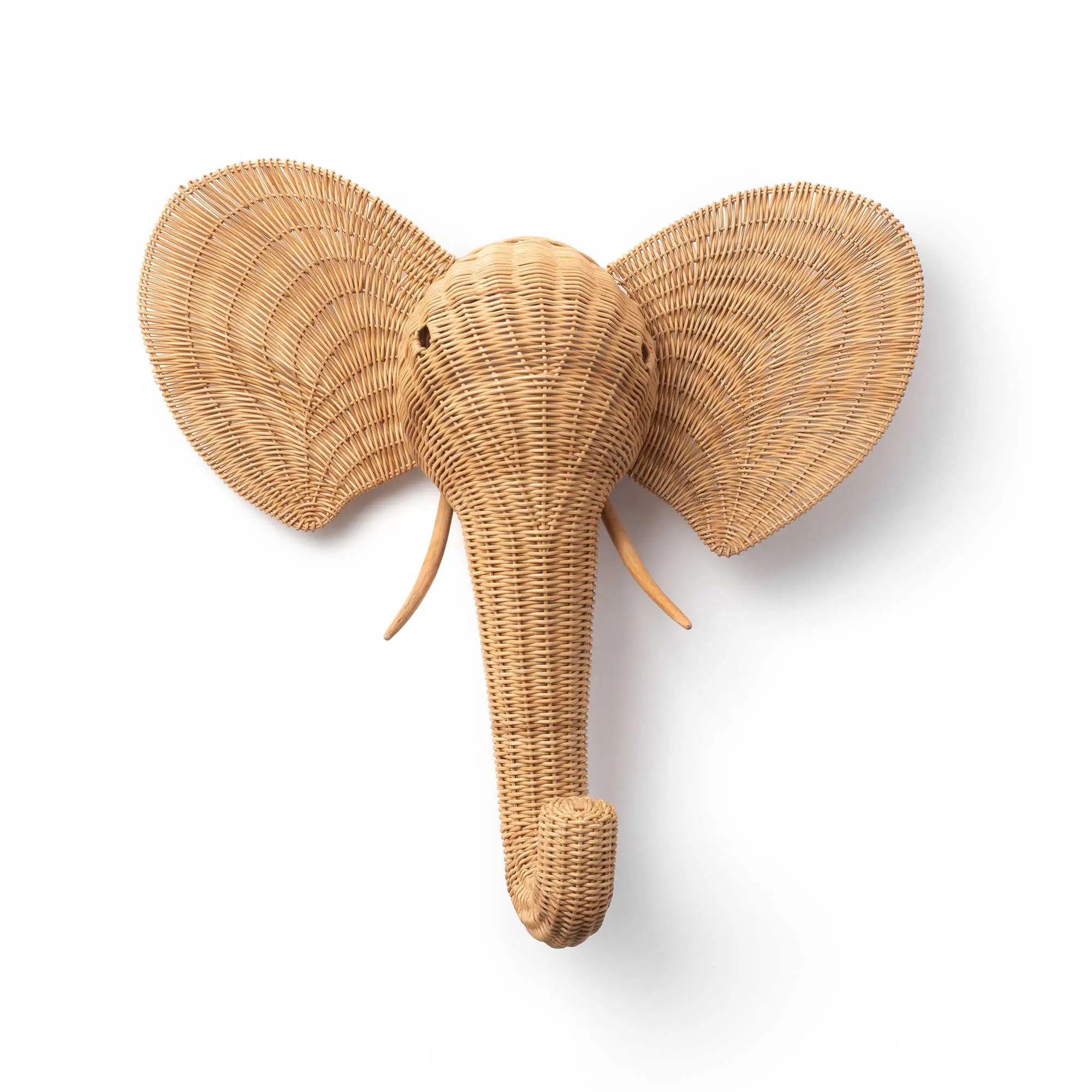 ELEPHANT HEAD WALL DECORATION