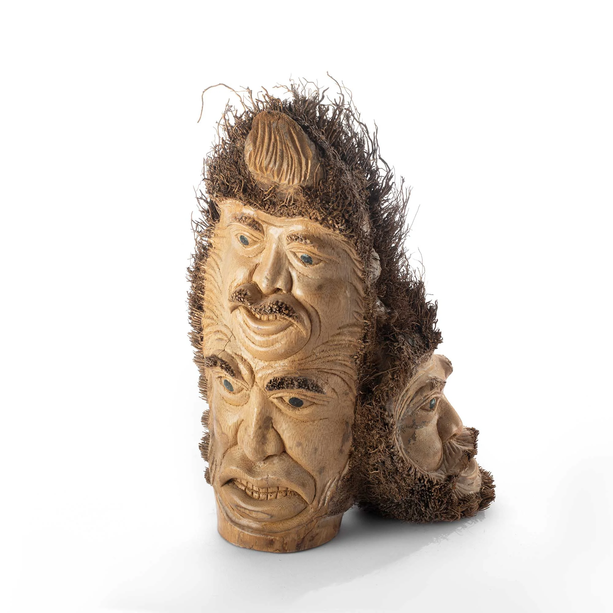 MULTI-FACE WOODEN CARVINGS