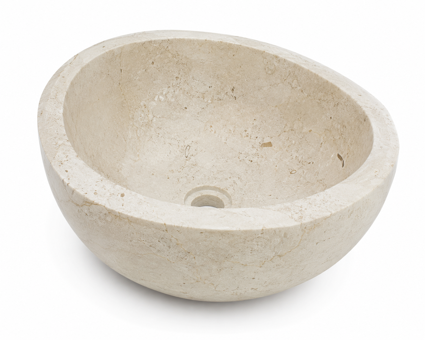 Bowl marble round full polish